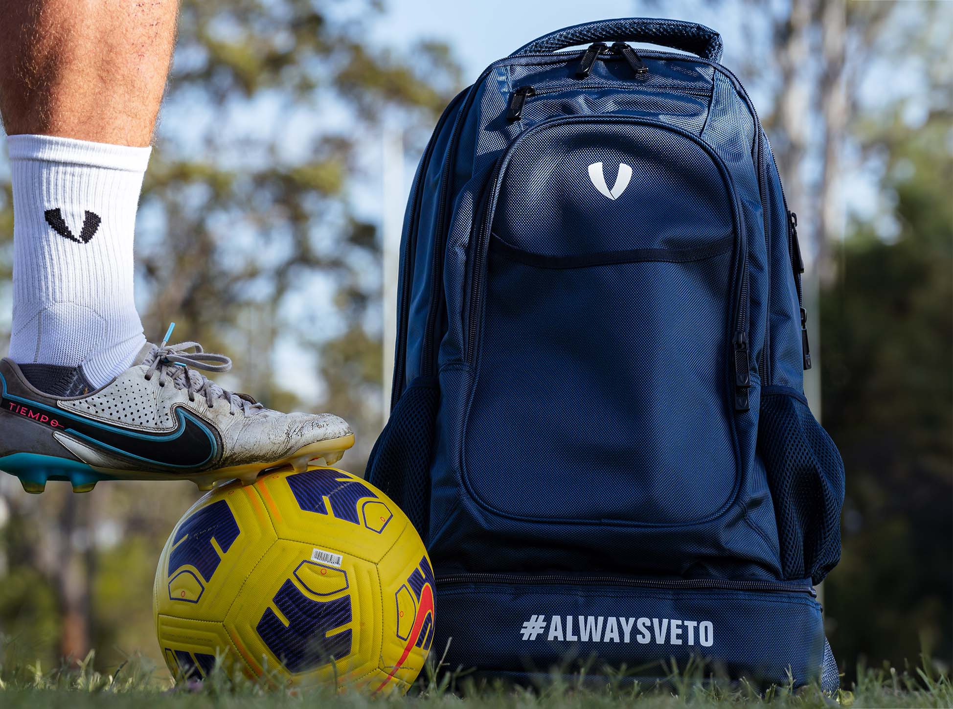 Academy Backpack - Navy | Veto Sports