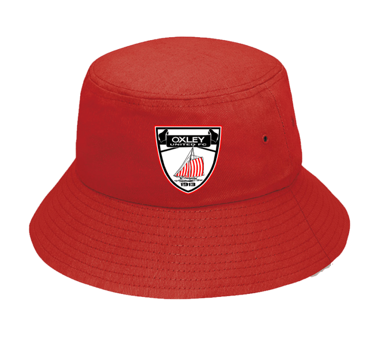 Oxley United Club Bucket Hat Red | Veto Sports