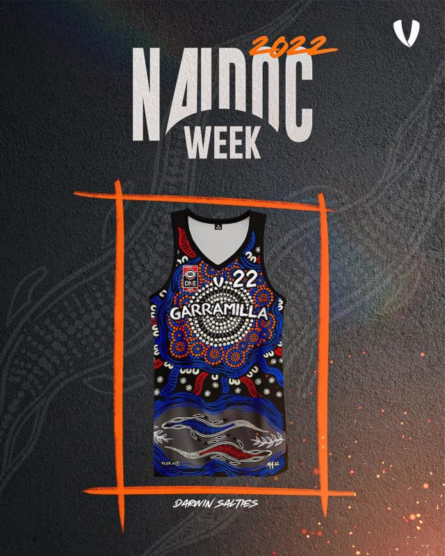 Introducing the 2022 National NAIDOC Week Jerseys of the @darwinsalties_, @southwestmetropirates, @mackaybasketball and @ipswichbasketball.

Spread the artwork, spread the stories, spread the importance of First Nations 🙌🏼