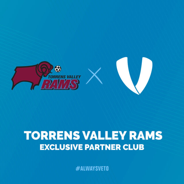 VETO Sports are excited to announce our long-term partnership with Torrens Valley Soccer Club as an exclusive partner club.

Nestled in the Adelaide Hills township of Birdwood, The Rams pride themselves on being a grassroots community club through and through.

With a 40+ year history and many more exciting memories to come, we can’t wait to join the Rams in 2024. #alwaysveto