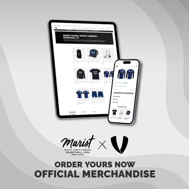 We’re excited to be teaming up with Marist School Sport as Official Merchandise partner of the 2024 Gold Coast Basketball Carnival 🤝🏻 

Players and supporters can head to the link below to shop the extensive range of Gold Coast-inspired 2024 Marist Basketball Carnival merchandise. 

SHOP NOW ⬇️
bit.ly/MaristCarnivalMerch24