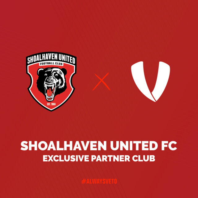 We're excited to welcome Shoalhaven United Football Club as an exclusive, long term partner club.

Established in 1966, Shoalhaven United FC compete in the Shoalhaven District Football Association, with 300 players in age groups from under 6s through to over 45s.
 
“We were looking at upgrading our current playing kit after engaging new sponsors. VETO Sports' coverage of not only playing gear, but also off field merchandise and training equipment made the decision to partner with them an easy one as they have everything we need in the one stop. We are excited to team up with VETO Sports moving forward.” Shaun Aldous, Sponsorships and Equipment Coordinator - Shoalhaven United FC.

We can't wait to roll out a brand new playing and off-field range for the club! #alwaysveto